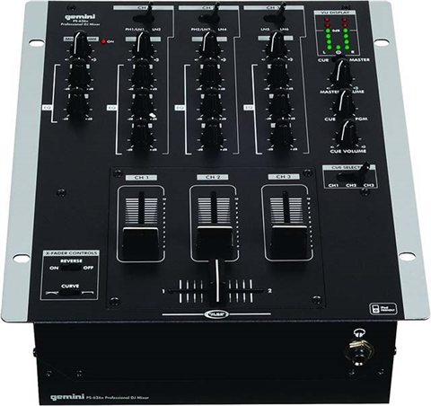 gemini DJミキサー PS-626x 繋がれ 動作未確認 現状品